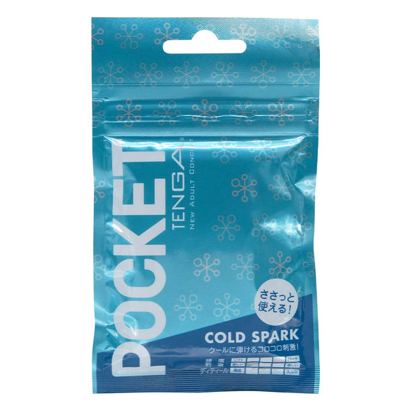 POCKET TENGA 飛機袋 - COLD SPARK 冰雪花