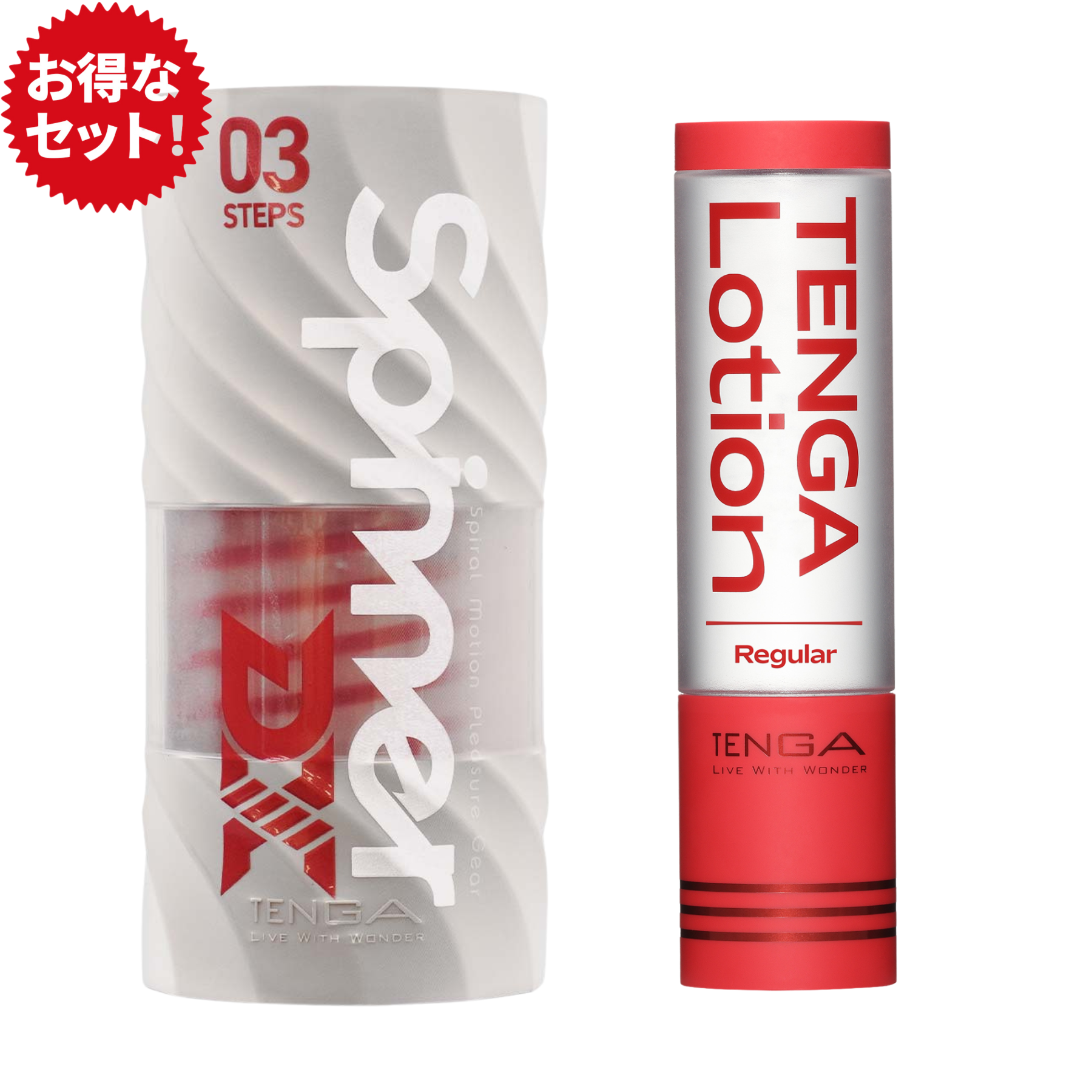 TENGA Spinner DX 03 STEPS 飛機杯的產品包裝與實體展示,20 週年特別版,全新升級螺旋結構。