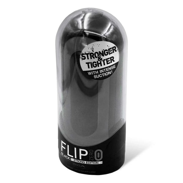 TENGA Flip 0 Black 高質感外觀,帶來全新彈力和強烈快感。