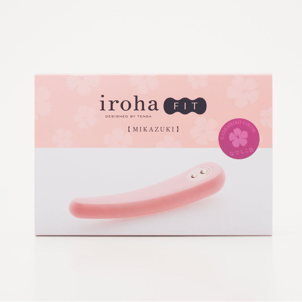 iroha FIT MIKAZUKI NADESHIKO COLOR 產品包裝,粉色櫻花設計,展現柔美氛圍