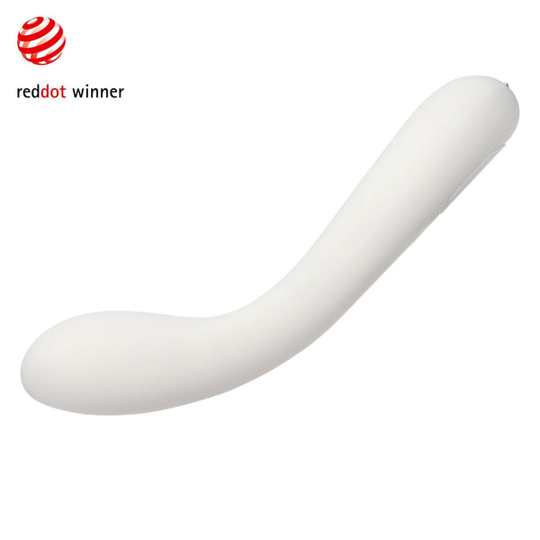 榮獲 Reddot 紅點設計大獎的 iroha mai TSURU 震動棒,極致流線設計,結合智能觸覺技術。
