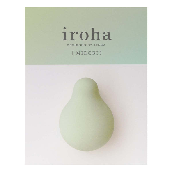 iroha MIDORI 花見鳥 - 產品正面展示,圓潤流線設計,適合手掌握持