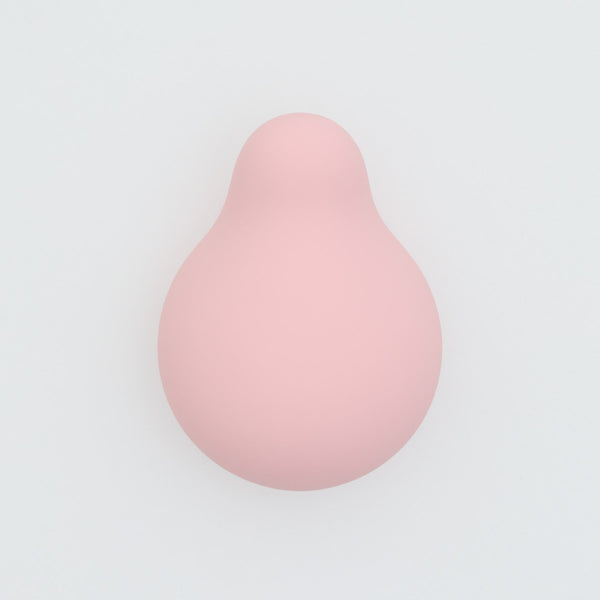 iroha MIDORI 撫子花色震動器正面特寫,簡約造型設計優雅