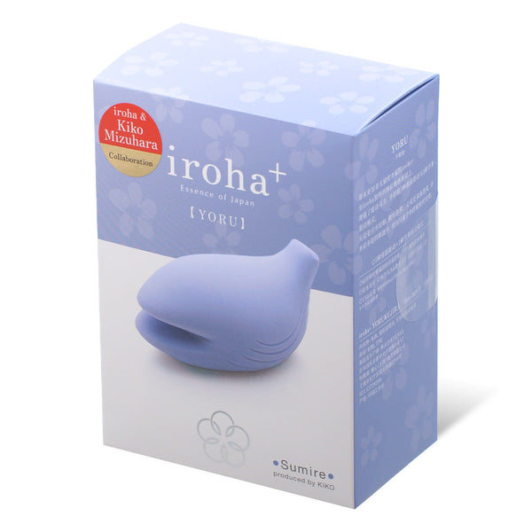 iroha+ YORU 扭動巨鯨震動器(Violet 紫色)包裝盒