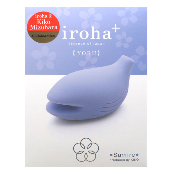 iroha+ YORU 扭動巨鯨震動器(Violet 紫色)正面圖