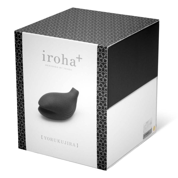 iroha+ YORUKUJIRA 夜東鯨 震動器 - 黑白優雅外盒,展現高級質感,適合送禮或收藏