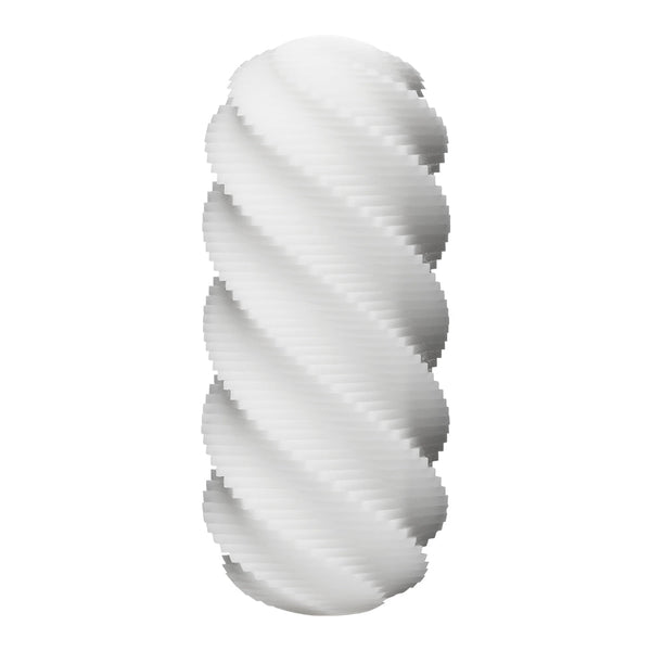 TENGA 3Dx SPIRAL 內部螺旋立體紋路特寫,高密度細緻螺旋刺激結構設計