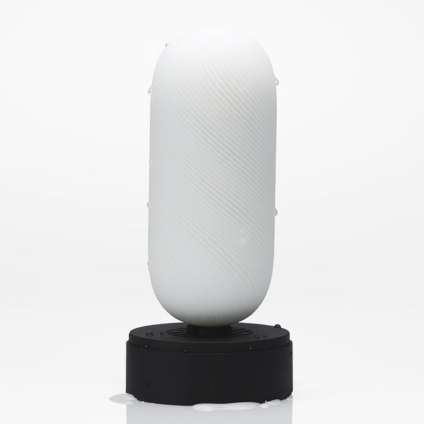 TENGA 3Dx ZEN 飛機杯立體螺旋紋理設計展示圖
