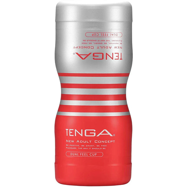 TENGA Dual Feel Cup 飛機杯,雙重感受設計,結合柔軟與緊實結構,帶來兩種不同快感。