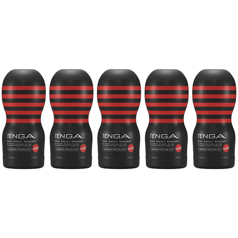 TENGA ORIGINAL VACUUM CUP HARD x5個 超值裝