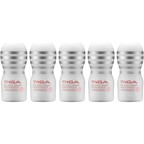 TENGA ORIGINAL VACUUM CUP SOFT x5個 超值裝
