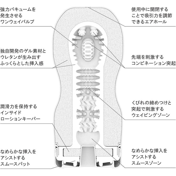 全新 TENGA CUP 系列 飛機杯 紅色標準版 完全套裝