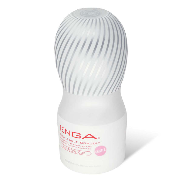 TENGA AIR CUSHION CUP SOFT 飛機杯 主要展示圖，白色柔和設計與空氣緩衝結構