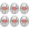 TENGA EGG Tornado 飛機蛋六入套裝，螺旋內部設計提供旋轉式刺激與緊密包覆感，輕便易攜，讓您隨時享受愉悅體驗。