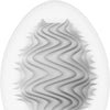 TENGA EGG WIND 內部構造特寫 - 顯示內部波浪紋設計，提供緊貼與起伏快感的獨特構造。