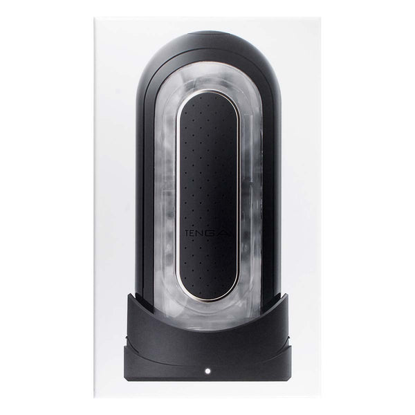 TENGA FLIP 0 (ZERO) ELECTRONIC VIBRATION BLACK，擁有極致震動技術與精密內部結構的高品質電動飛機杯，帶來強烈刺激與真空吸附的完美體驗。