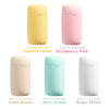 Tenga Puffy 全系列產品，包括Custard Yellow、Strawberry Pink、Latte Brown、Mint Green、Sugar White