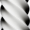 TENGA 3Dx SPIRAL 立體螺旋層疊紋路特寫，高低起伏旋轉刺激結構設計