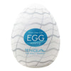 TENGA EGG WAVY II 飛機蛋 產品正面圖，蛋型外觀與 WAVY II 標誌清晰可見，展現柔和波浪設計。