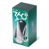 TENGA FLIP 360 Aurora Green 綠色款飛機杯產品包裝圖，360度螺旋立體刺激設計