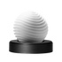 TENGA GEO AQUA 水紋球的特寫細節，展示獨特的流線型水紋設計與柔軟材質。