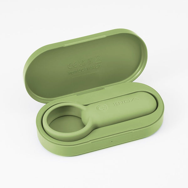 TENGA paiRING LIME 青檸綠色情侶環充電盒
